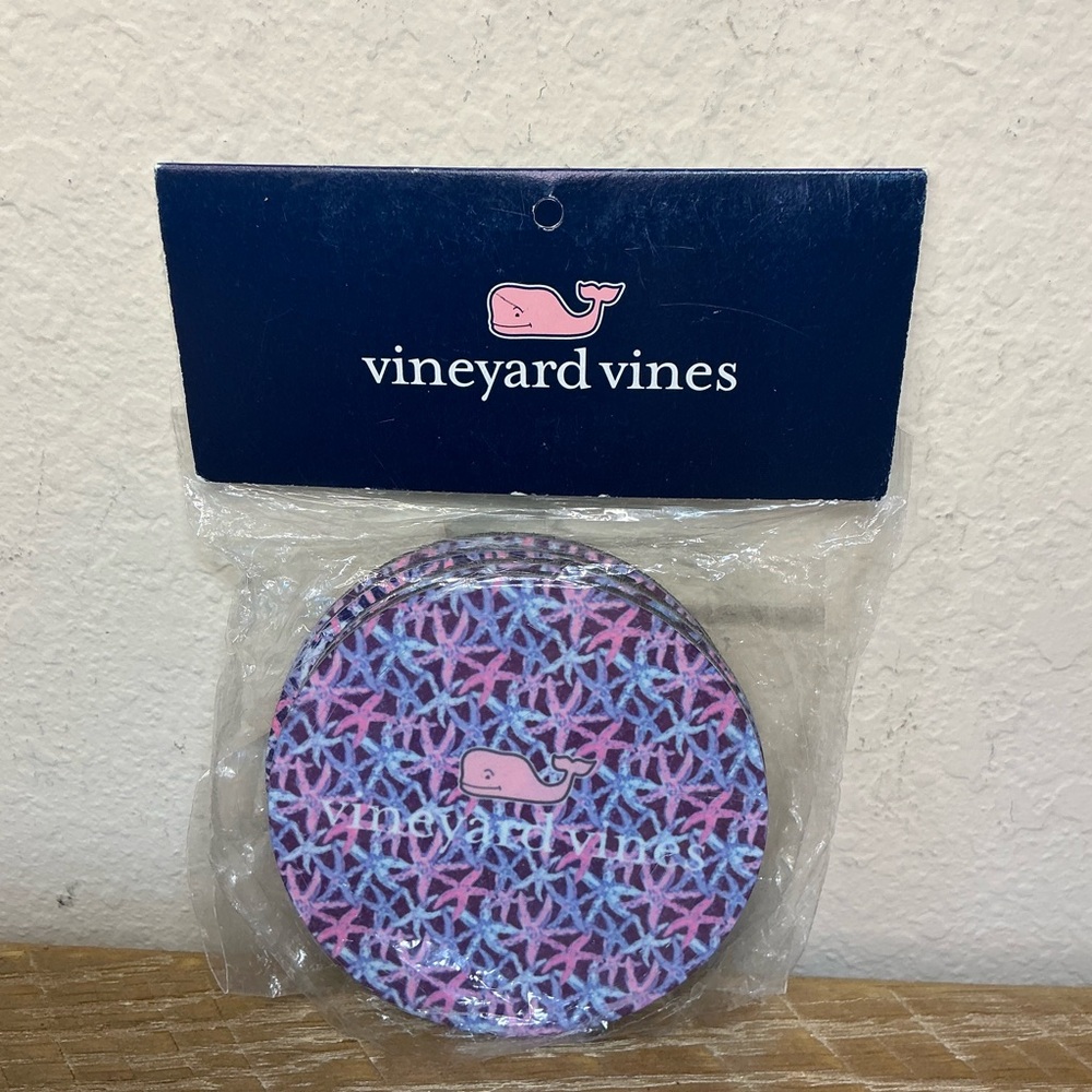 Vineyard Vines Starfish Coasters
